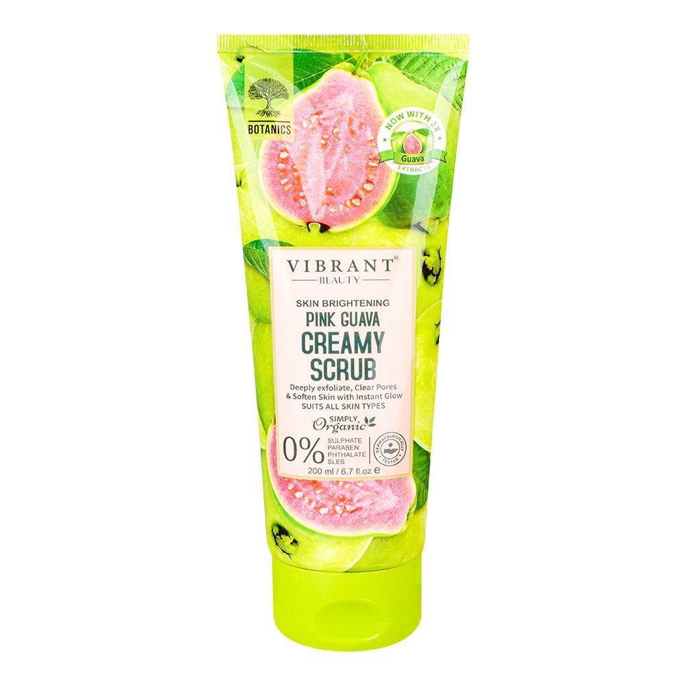 Vibrant Beauty Skin Brightening Pink Guava Creamy Scrub