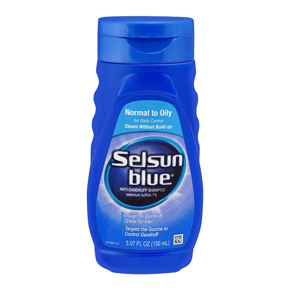 Selsun Blue Dandruff Shampoo for Normal to Oily Hair 150 ML