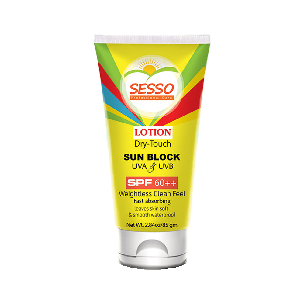 Sesso Lotion Dry-Touch Sunblock SPF 60 85 GM