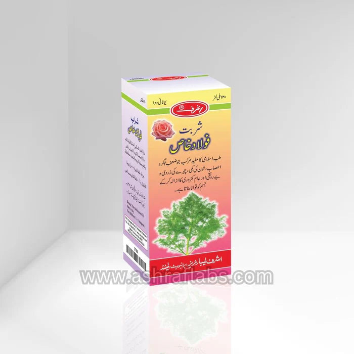 Ashraf Lab Ashraf Lab's Sharbat-e-Faulad Khas 120 ML – Rozzana.pk