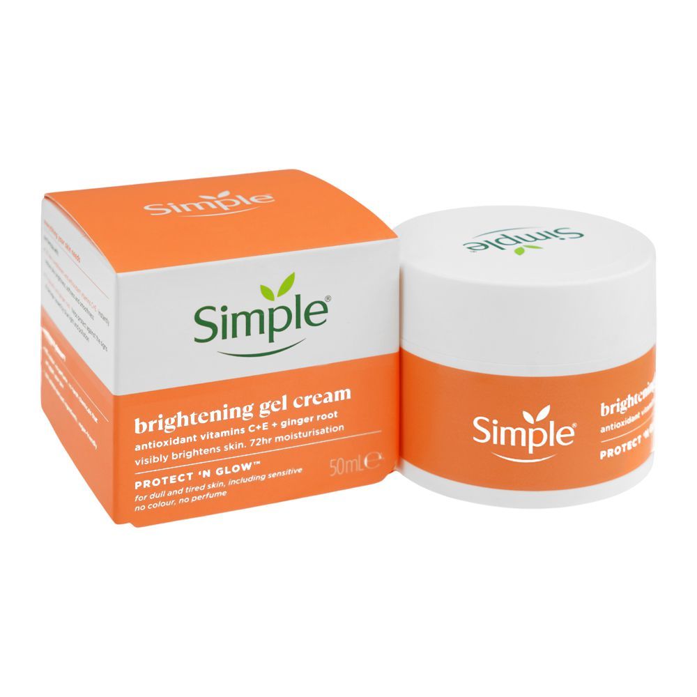 Simple Protect 'n Glow Brightening Gel Cream Moisturiser 50 ML