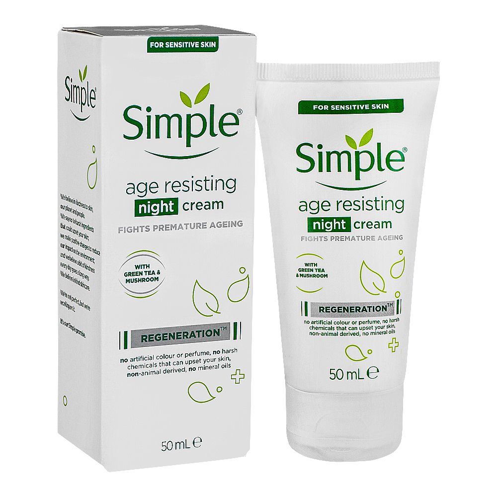 Simple Regeneration Age Resisting Night Cream 50 ML