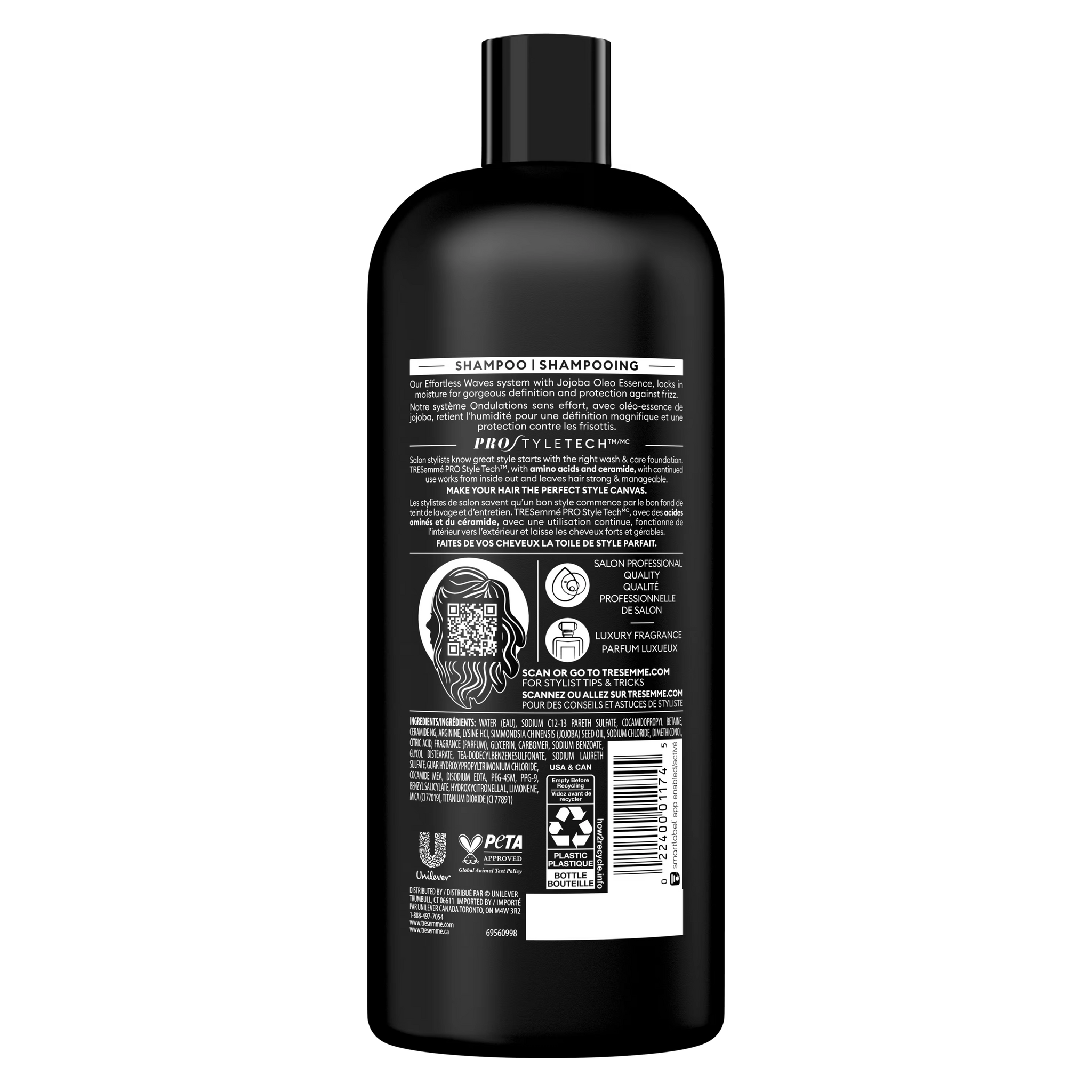 TRESemmé Effortless Waves Shampoo 828 ML