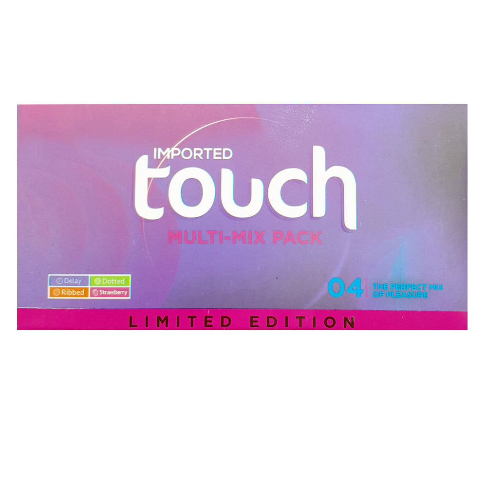 Touch Multi Mix Pack 4 Condoms