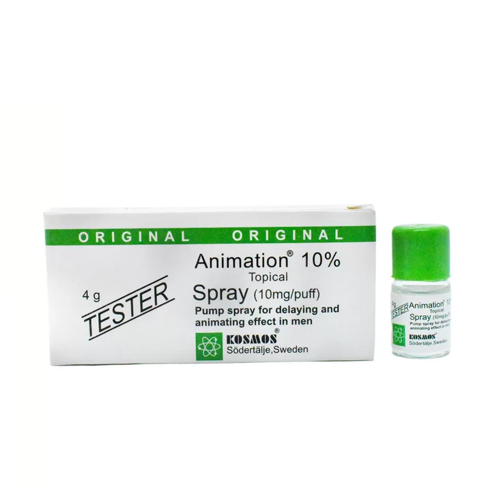 Animation Spray For Delaying and Animation Effect In Men Tester