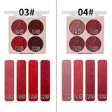 Miss Rose 4 colors gorgeous Lipstick palette