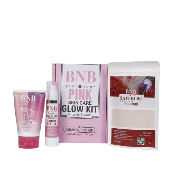 BNB Pink Skin Care Glow Kit