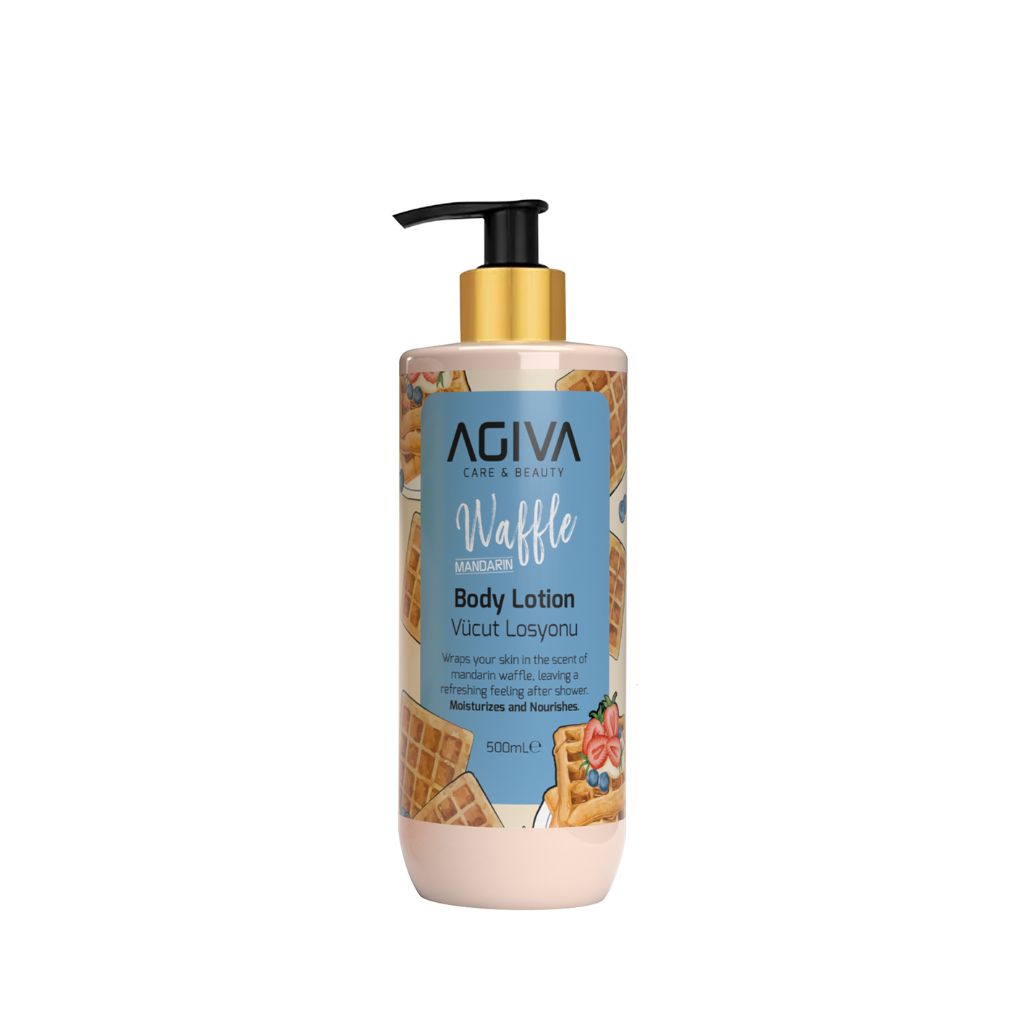 Agiva Care and Beauty Body Lotion Mandarin Waffle 500 ML