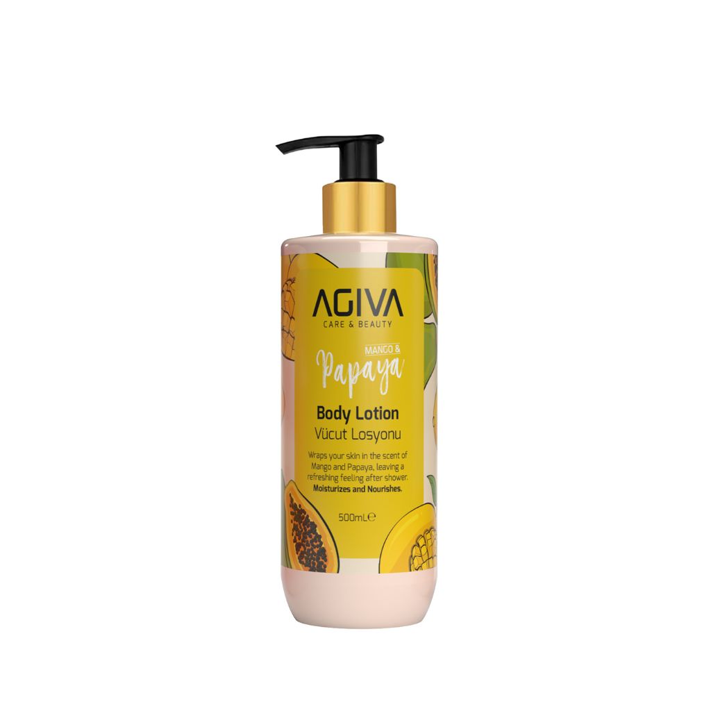 Agiva Care and Beauty Body Lotion Mango Papaya  500 ML
