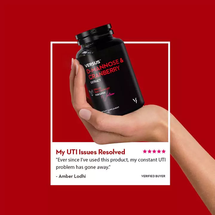 Versus D-Mannose and Cranberry Extract 90 Capsules