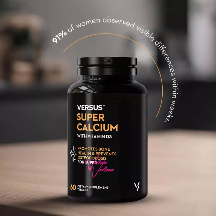Versus Super Calcium with Vitamin D3 60 Tablets