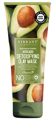 Vibrant Beauty Avocado Detoxifying Clay Mask 200 ML