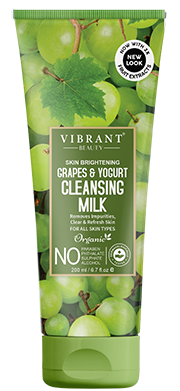 Vibrant Beauty Grapes And Yogurt Cleansing Milk 200 ML