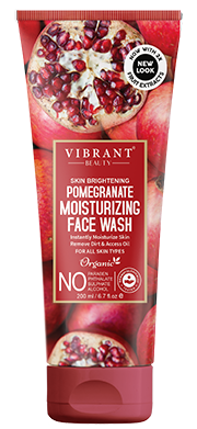 Vibrant Beauty Pomegranate Moisturizing Face Wash