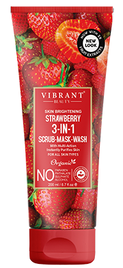Vibrant Beauty 3 in 1 Strawberry 200 ML