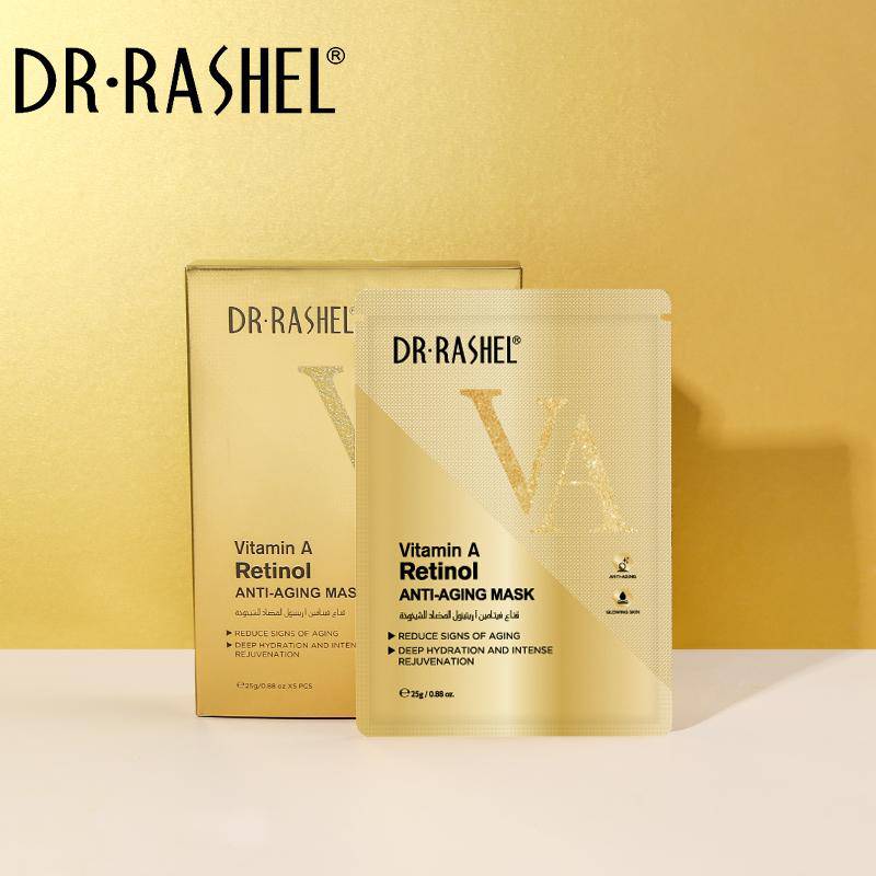 Dr Rashel Vitamin A Retinol Anti-Aging Mask Sheets Pack Of 5