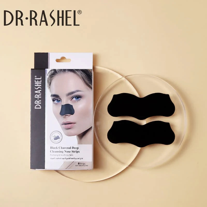 Dr.Rashel Deep Cleansing 6 Pieces Nose Strips Black Charcoal