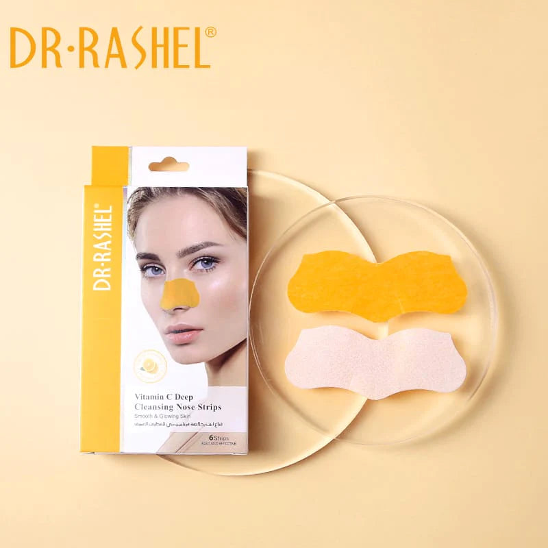 Dr. Rashel Vitamin C  Deep Cleansing 6 Pieces Nose Strips