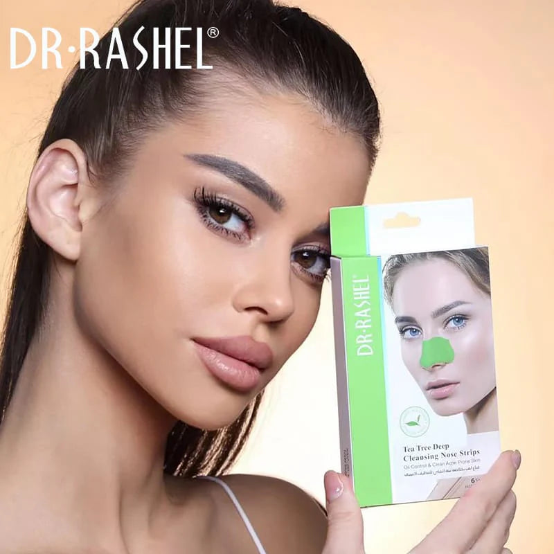 Dr.Rashel Deep Cleansing 6 Pieces Nose Strips Tea Tree