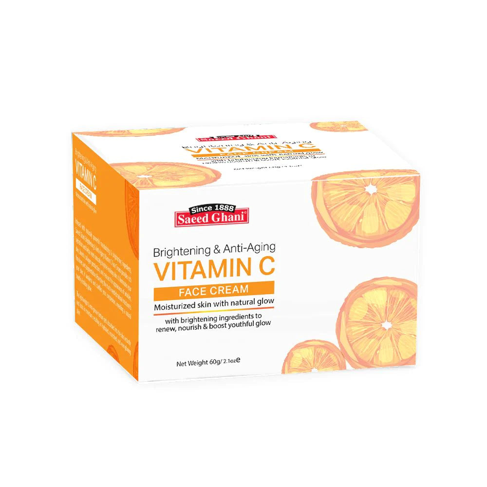 Saeed Ghani Anti Aging Vitamin C Face Cream 60 GM