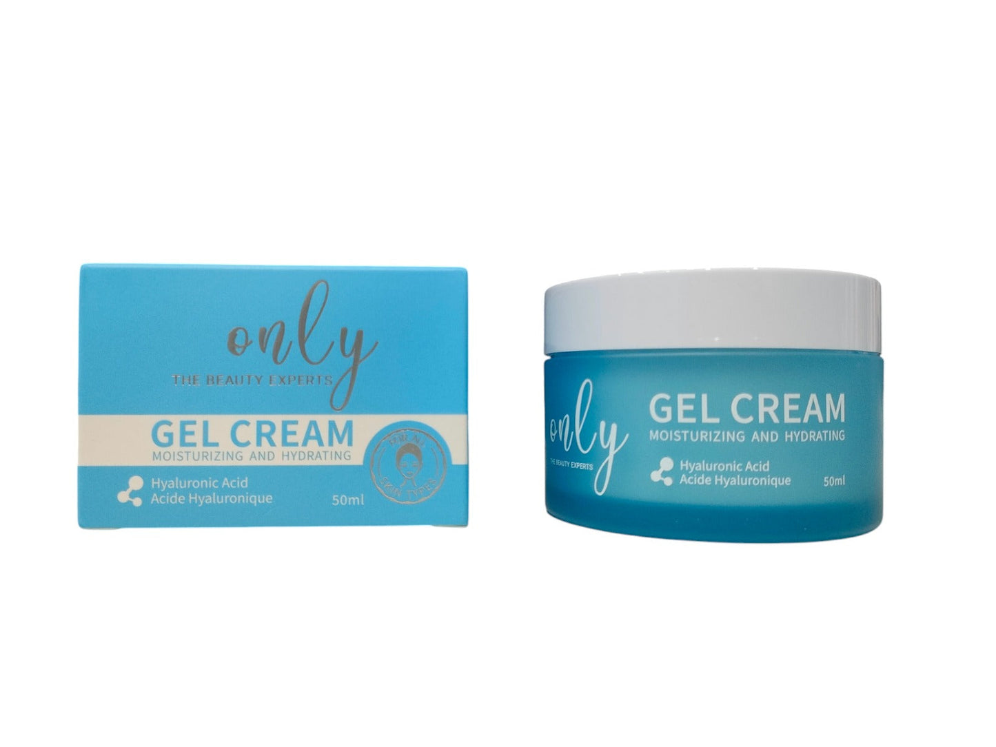 Only Moisturizing + Hydrating Gel Cream 50 ML