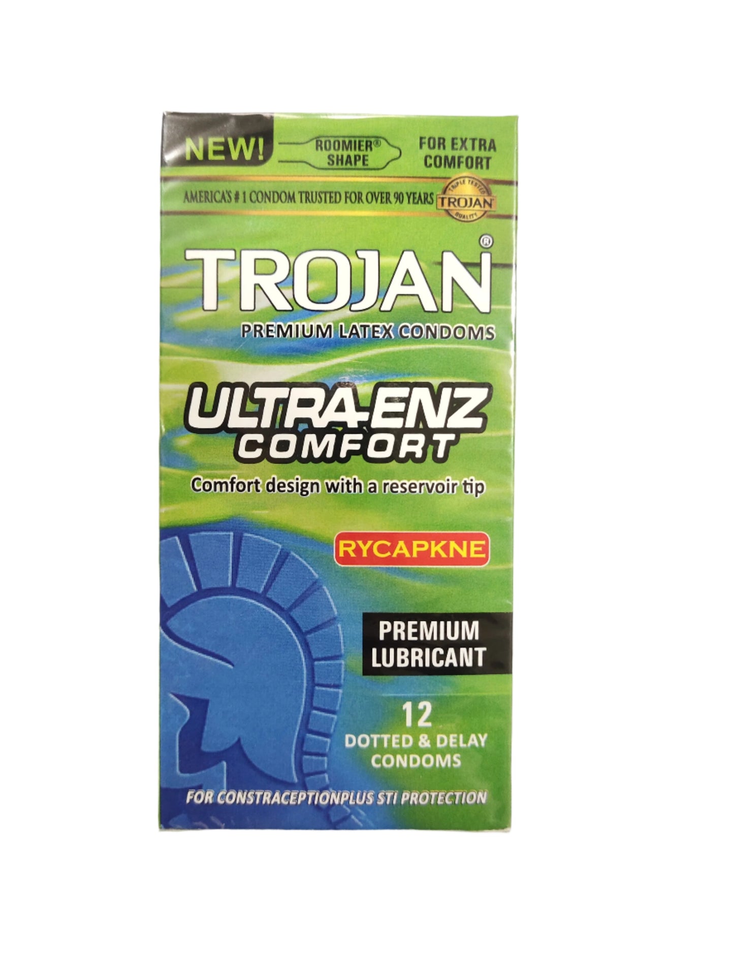 Trojan Ultra Enz Comfort Premium Latex Condom