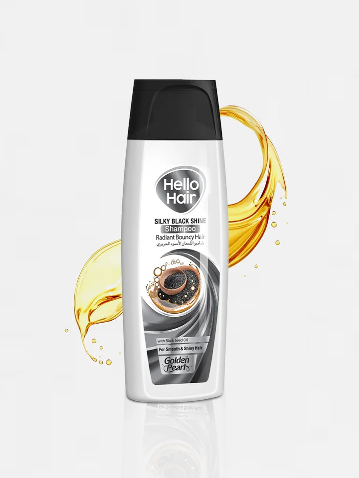 Golden Pearl  Hello Hair - Silky Black Shine Shampoo