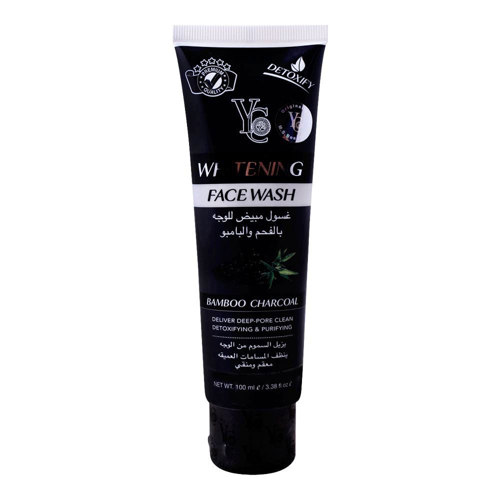 YC Whitening Bamboo Charcoal Face Wash 100 ML