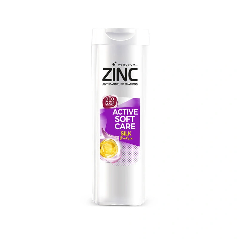 Zinc Active Soft Care Anti Dandruff Shampoo 340 ML