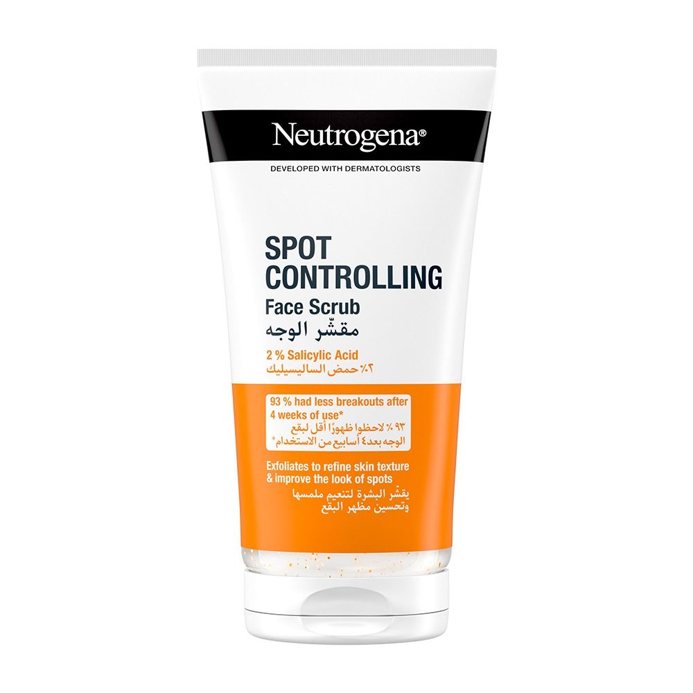 Neutrogena Spot Controlling Facial Scrub For Stubborn Spots 150 ML
