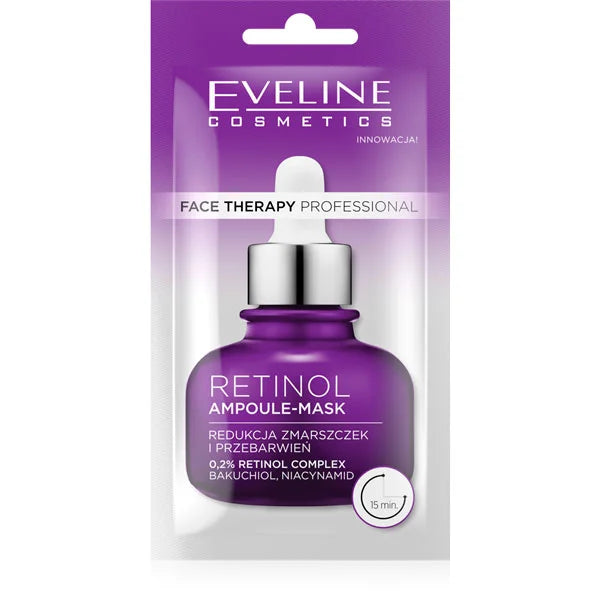 Eveline Face Therapy Professional Retinol Ampoule Mask 8ML