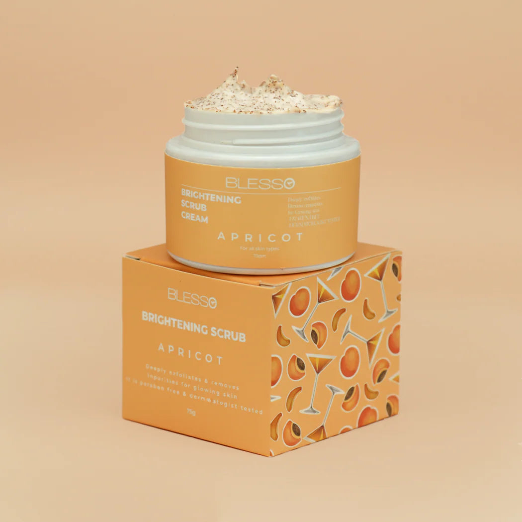Blesso Whitening Apricot Scrub 75 ML