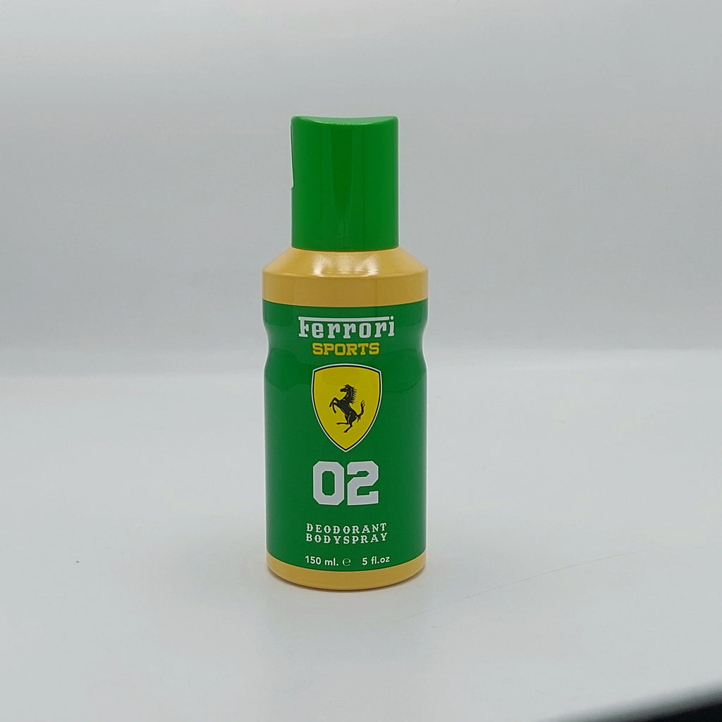 Ferrari Sports 02 Deodorant Body Spray 150 ML