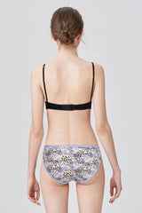 BLS Belva Soft Padded Cotton Teen Bra Black