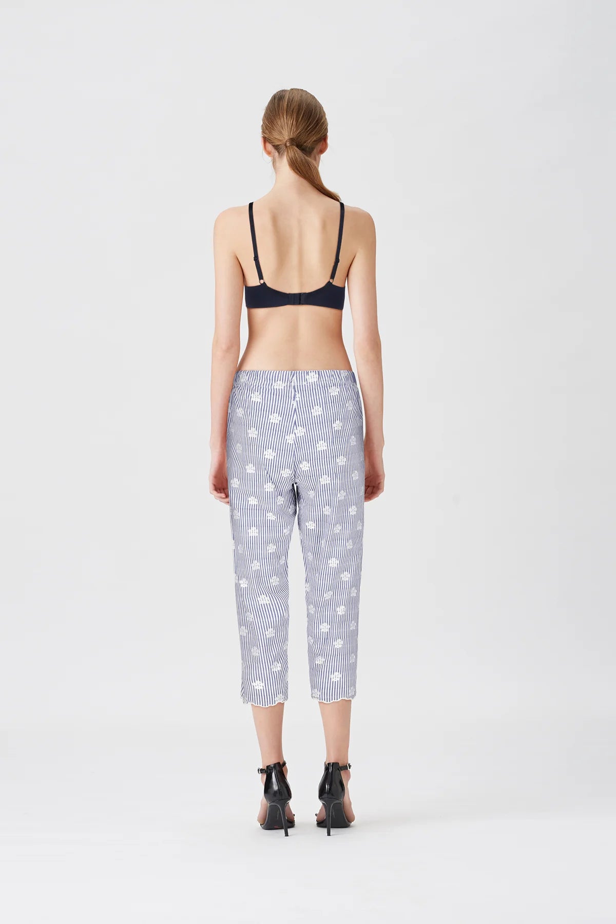 BLS Celine Wired And Light Padded Bra Navy Blue