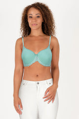 BLS Celine Wired And Light Padded Bra Sea Green