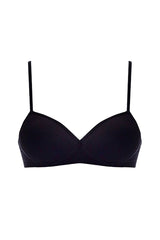 BLS Belva Soft Padded Cotton Teen Bra Black