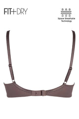 BLS Breathable Wired And Light Padded Bra Pepper