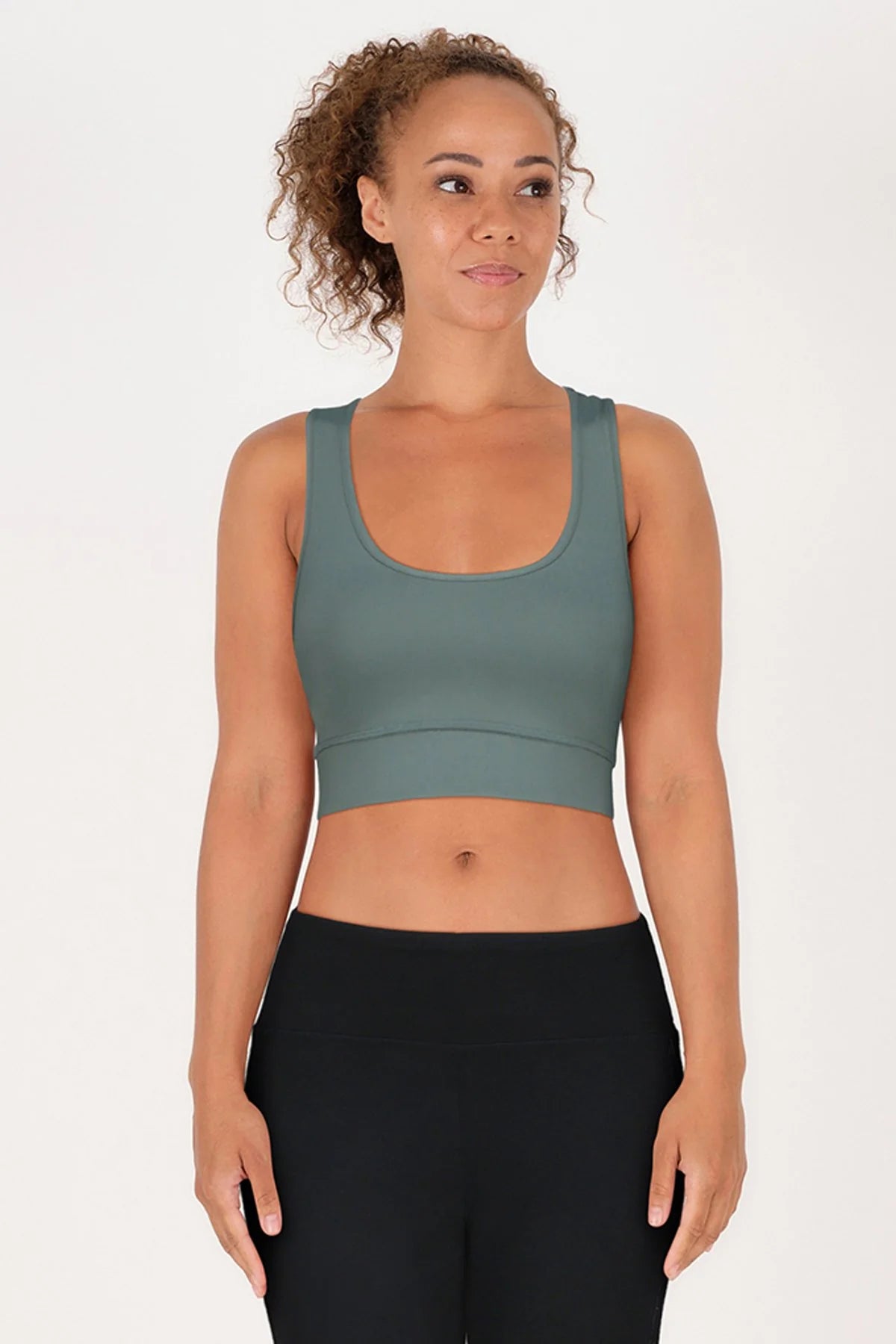 BLS Yolanthe Non Padded Sports Bra Turquoise