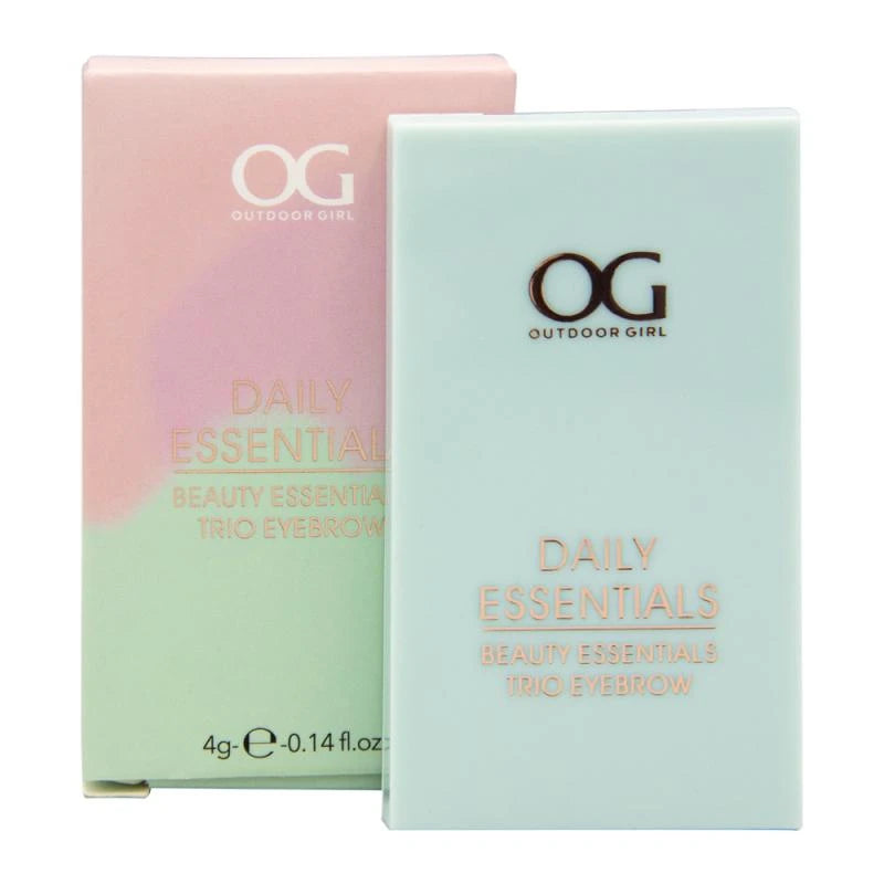 OG Daily Essentials Trio Eyebrow Palette 4 GM