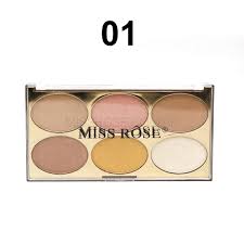 Miss Rose Gilded Highlighters kit