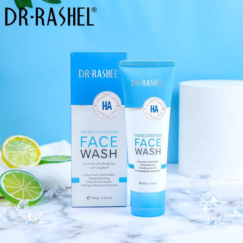 Dr Rashel Hyaluronic Acid Moisturizing And Smooth Face Wash 100 ML