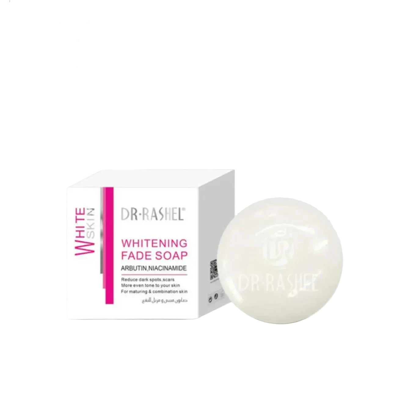 Dr Rashel White Skin Whitening Fade Soap Arbutin Niacinamide 100 GM
