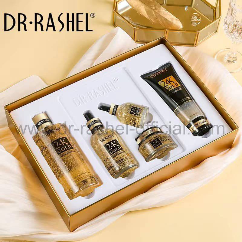 Dr. Rashel 24K Gold Radiance & Anti-Aging Series - Pack Of 5