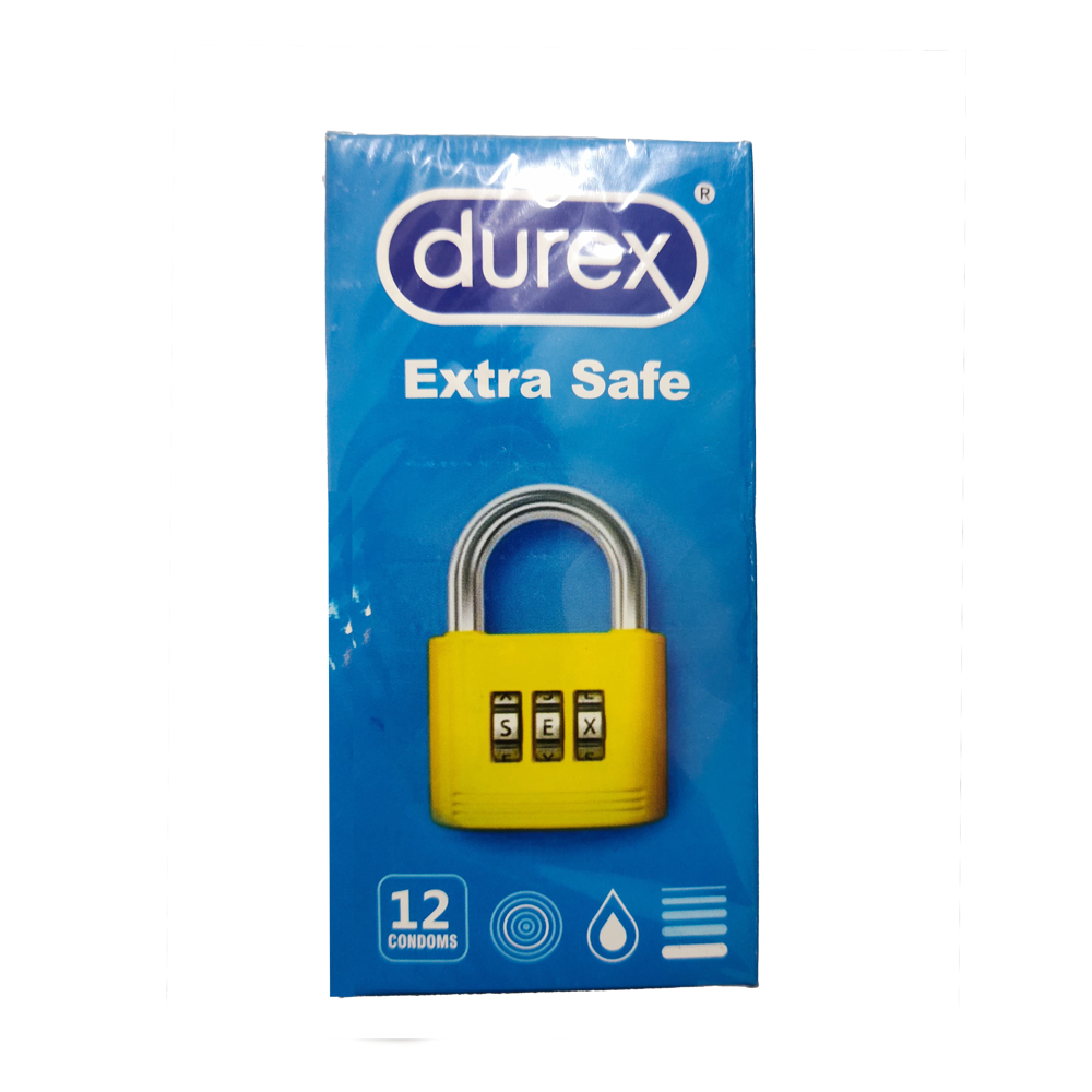 Durex Extra Safe 12 Condoms Box