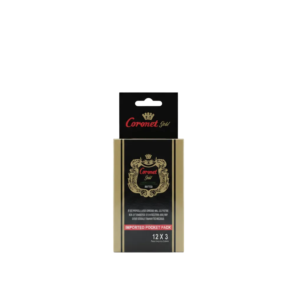 Coronet Gold Dotted Condom 3 Pieces