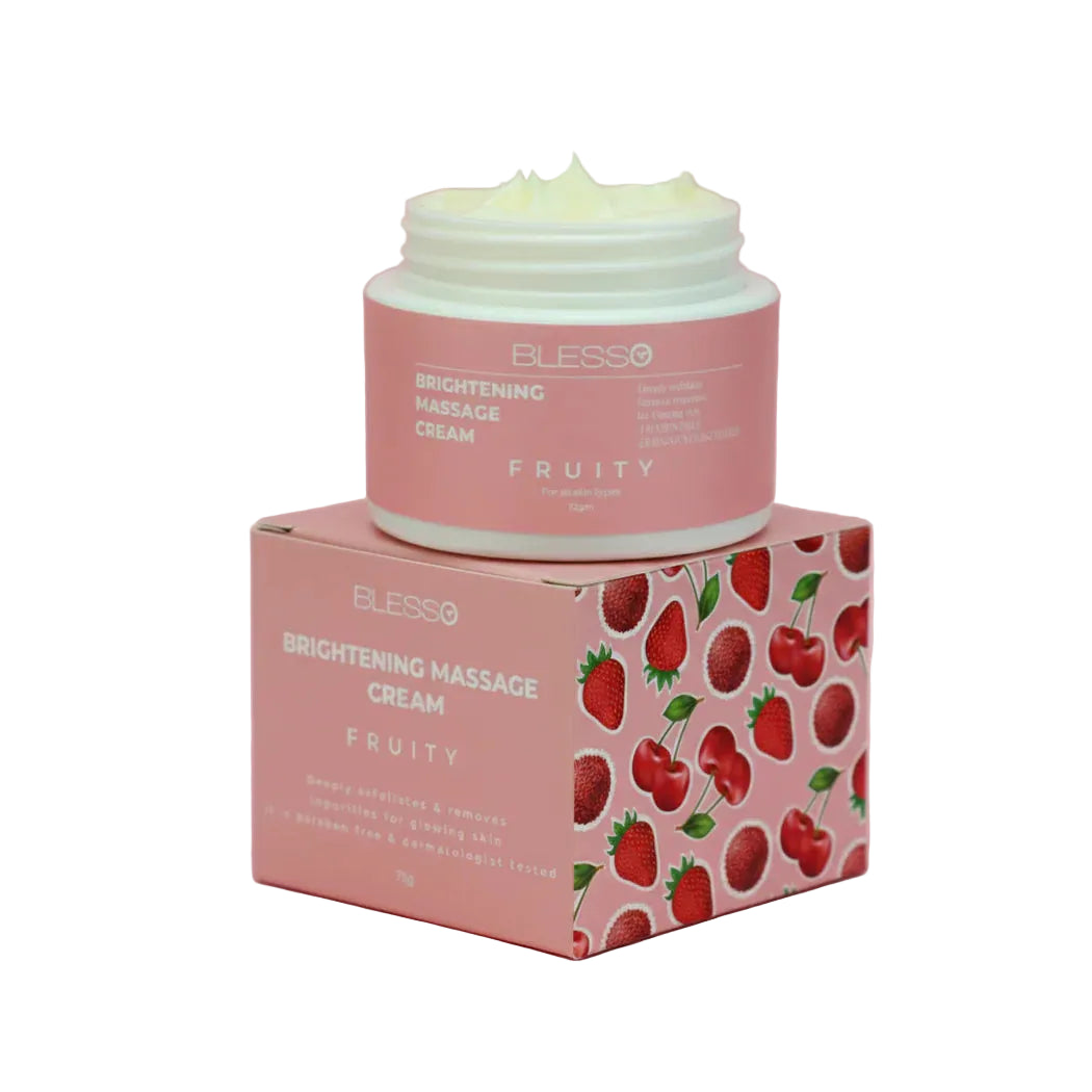 Blesso Whitening Fruity Massage Cream 75 ML
