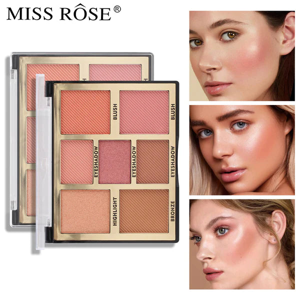 Miss Rose 7 Colour Eye Shade 01