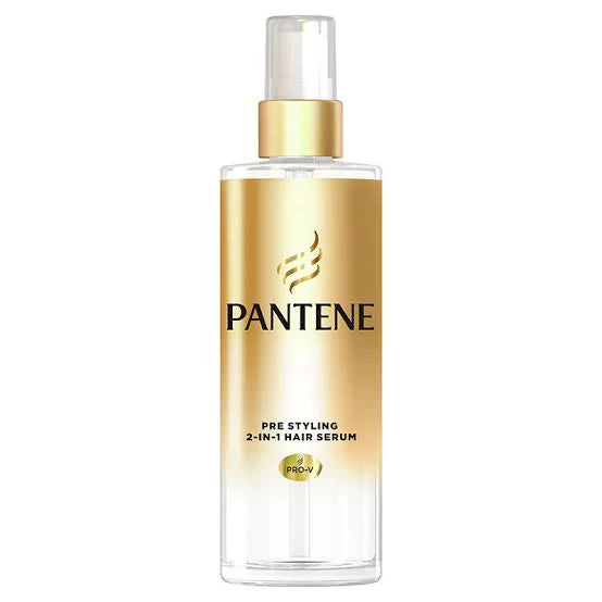Pantene 2 in 1 Hair serum gold perfection for heat protection & casual 90 ML