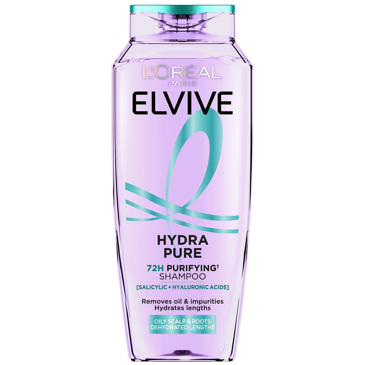 L'Oréal Paris Elvive Hydra Pure 72H Purifying Shampoo 400 ML (France)
